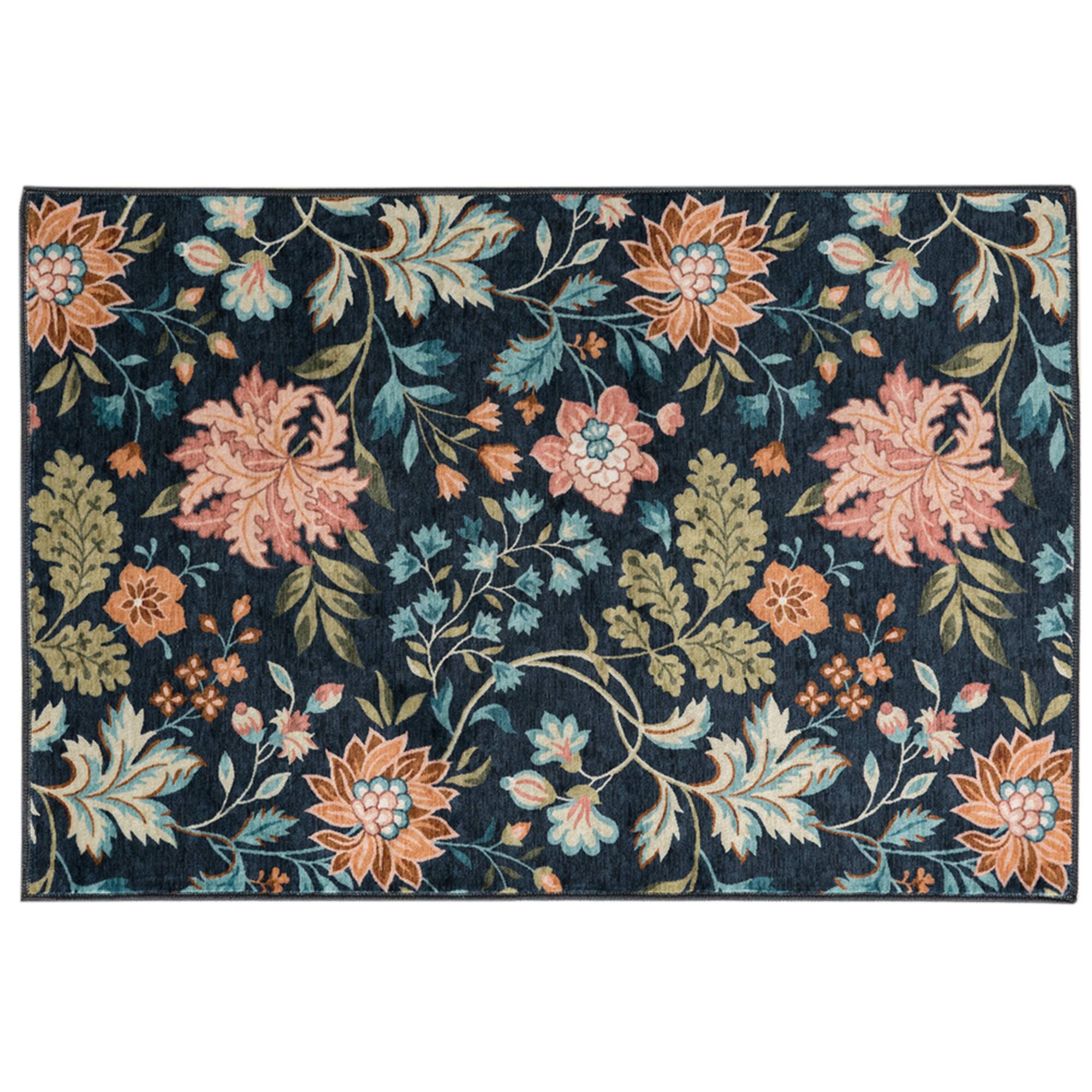 Floral Washable Rug by Ashland